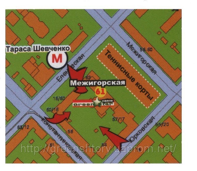 Схема проезда