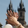 Церемония бракосочетания в Замке Карлштейн
