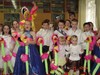 День рождения ребенка с клоунами.