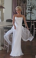 Платье свадебное с шифоном