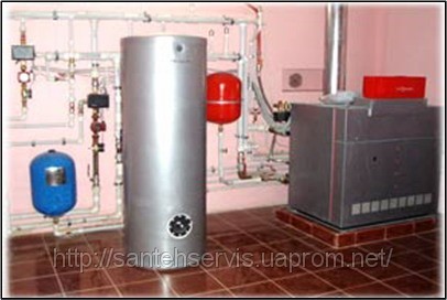 ...монтаж отопления системы Галан для загородного дома, дачи, коттеджа.