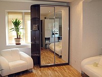 Шкаф купе готовый Элит АКЦИЯ 1800*450*2400мм с угловой полкой