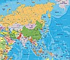 Карта Азии