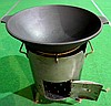 Печка (буржуйка) для казана d-35 см