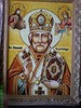 Икона из янтаря «Николай Чудотворец»