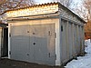 Монолитный железобетонный гараж-колпак