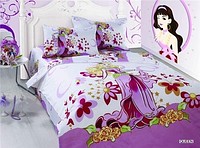 Комплект — BARBIE — сатин детский