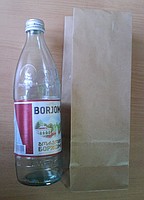 Бумажные пакеты для бутылок 70 г/кв. м